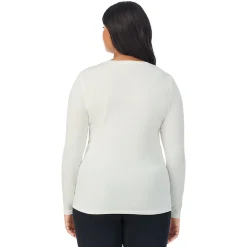 Clearance Softwear With Stretch Long Sleeve V-Neck PLUS Women Plus Size|Long Sleeves