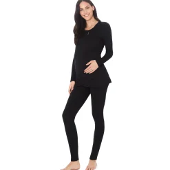 Softwear with Stretch Maternity Wrap Front Top Women Long Sleeves|Maternity