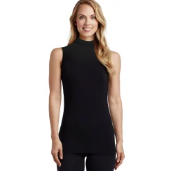 Sale Softwear With Stretch Mock Neck Tank Women Camis + Tanks + Tees