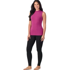 Sale Softwear With Stretch Mock Neck Tank Women Camis + Tanks + Tees