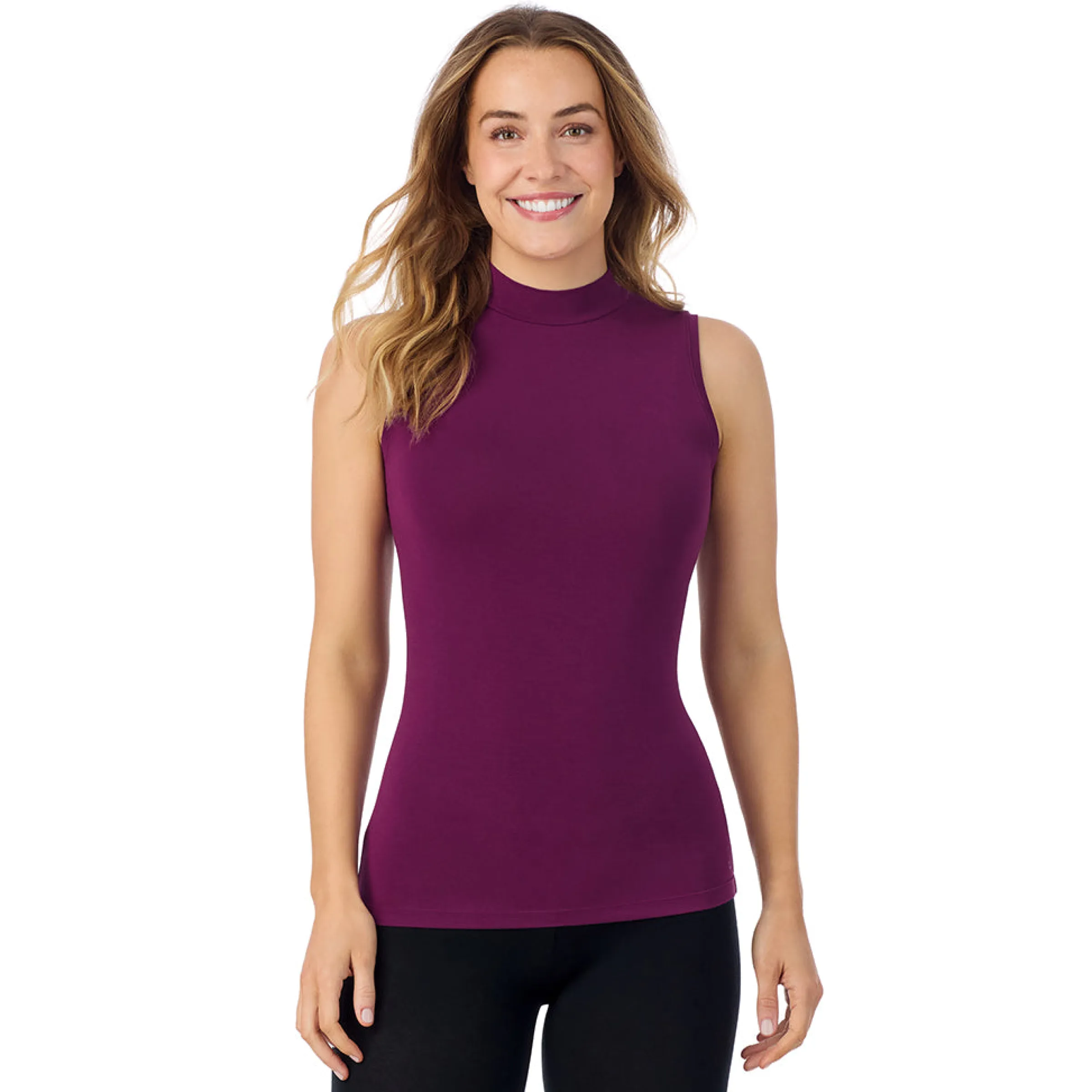 Sale Softwear With Stretch Mock Neck Tank Women Camis + Tanks + Tees
