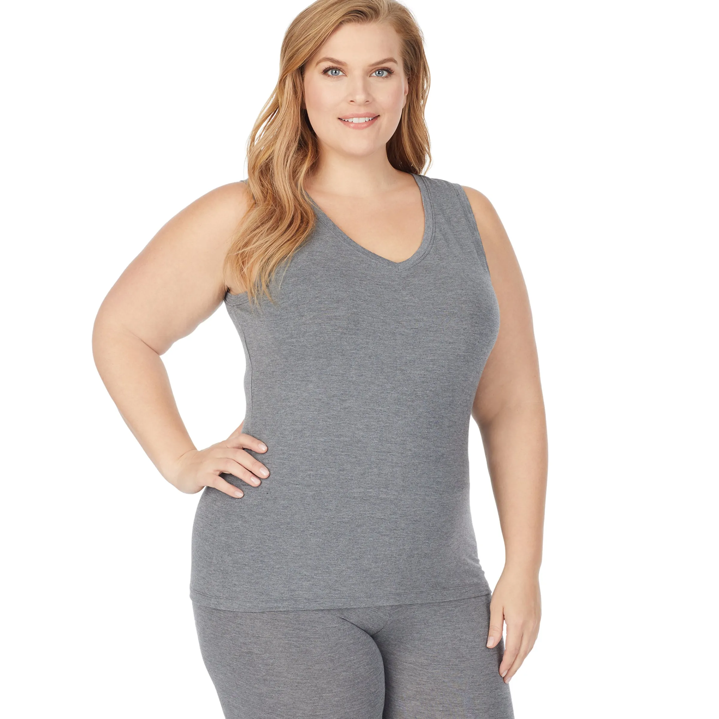 Best Softwear With Stretch Reversible Tank PLUS Women Plus Size|Camis + Tanks + Tees