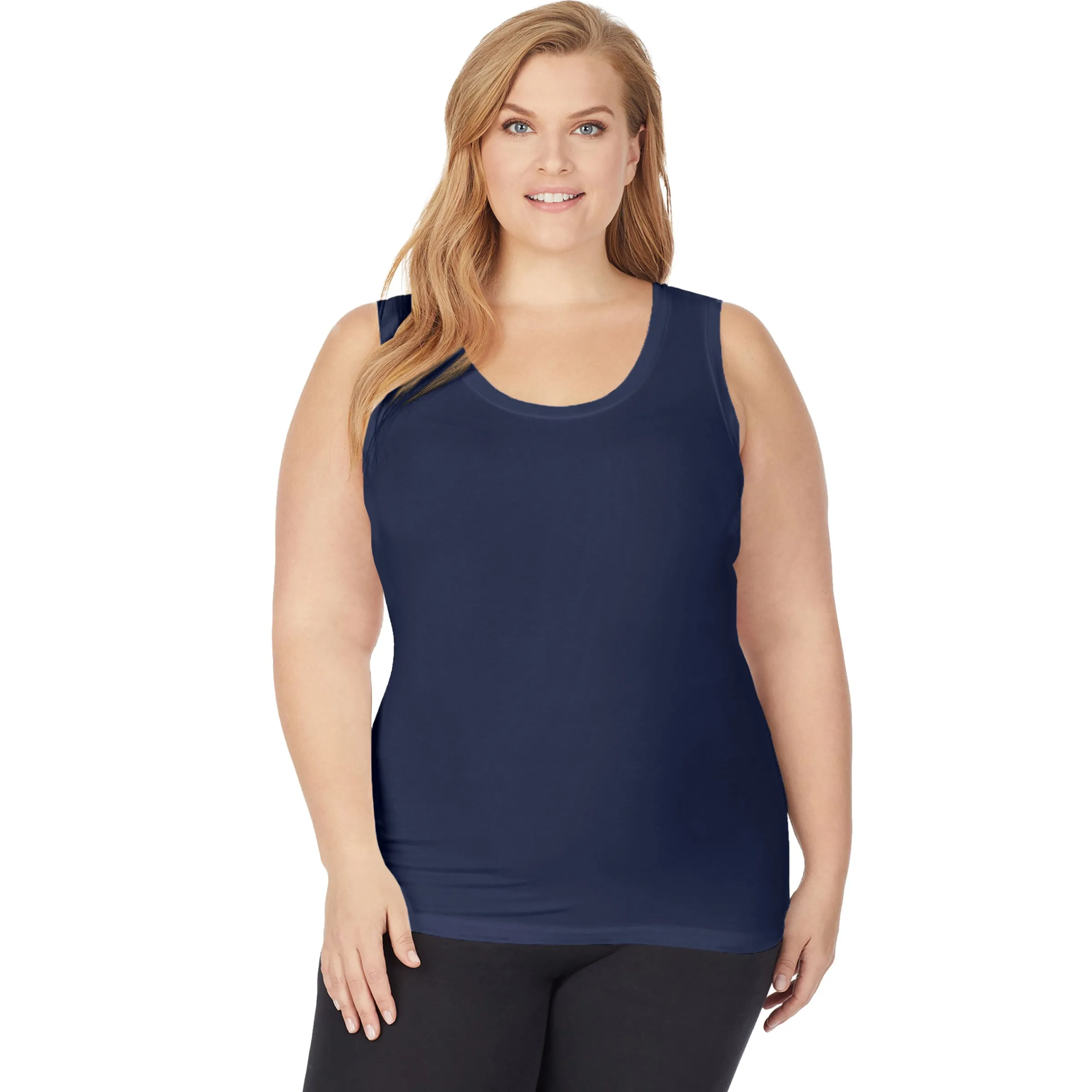 Best Softwear With Stretch Reversible Tank PLUS Women Plus Size|Camis + Tanks + Tees