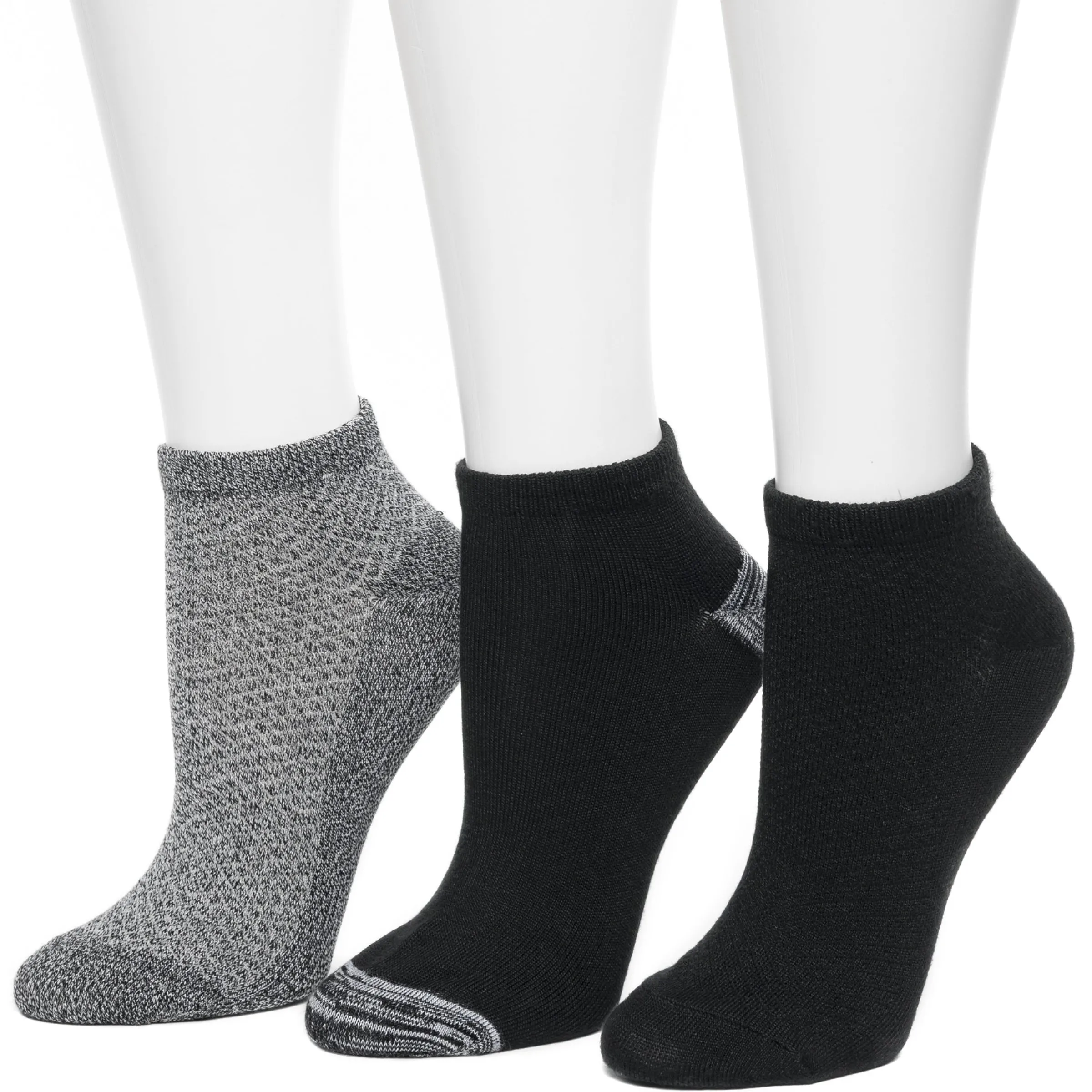 Sale Solid Pique Low Cut Sock 3 Pack Women Socks|Women's Accessories