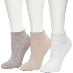 Sale Solid Pique Low Cut Sock 3 Pack Women Socks|Women's Accessories