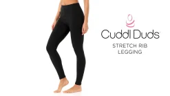 Hot Stretch Rib Legging Women Bottoms