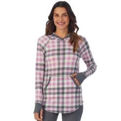 New Stretch Thermal Long Sleeve Hoodie Tunic Women Long Sleeves