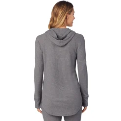 New Stretch Thermal Long Sleeve Hoodie Tunic Women Long Sleeves