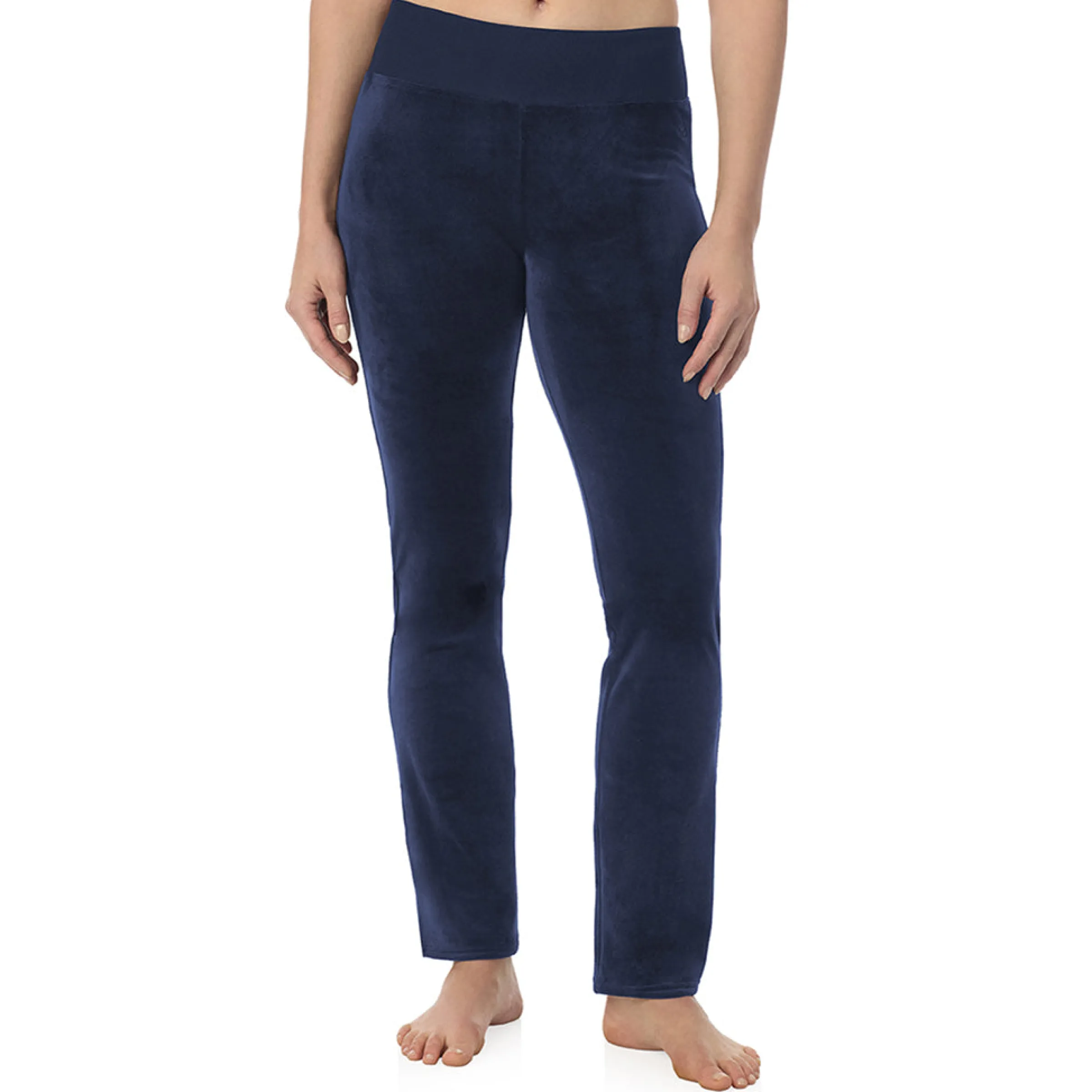 Stretch Velour Boot Cut Legging Women Lounge|Bottoms