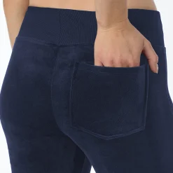 Stretch Velour Boot Cut Legging Women Lounge|Bottoms
