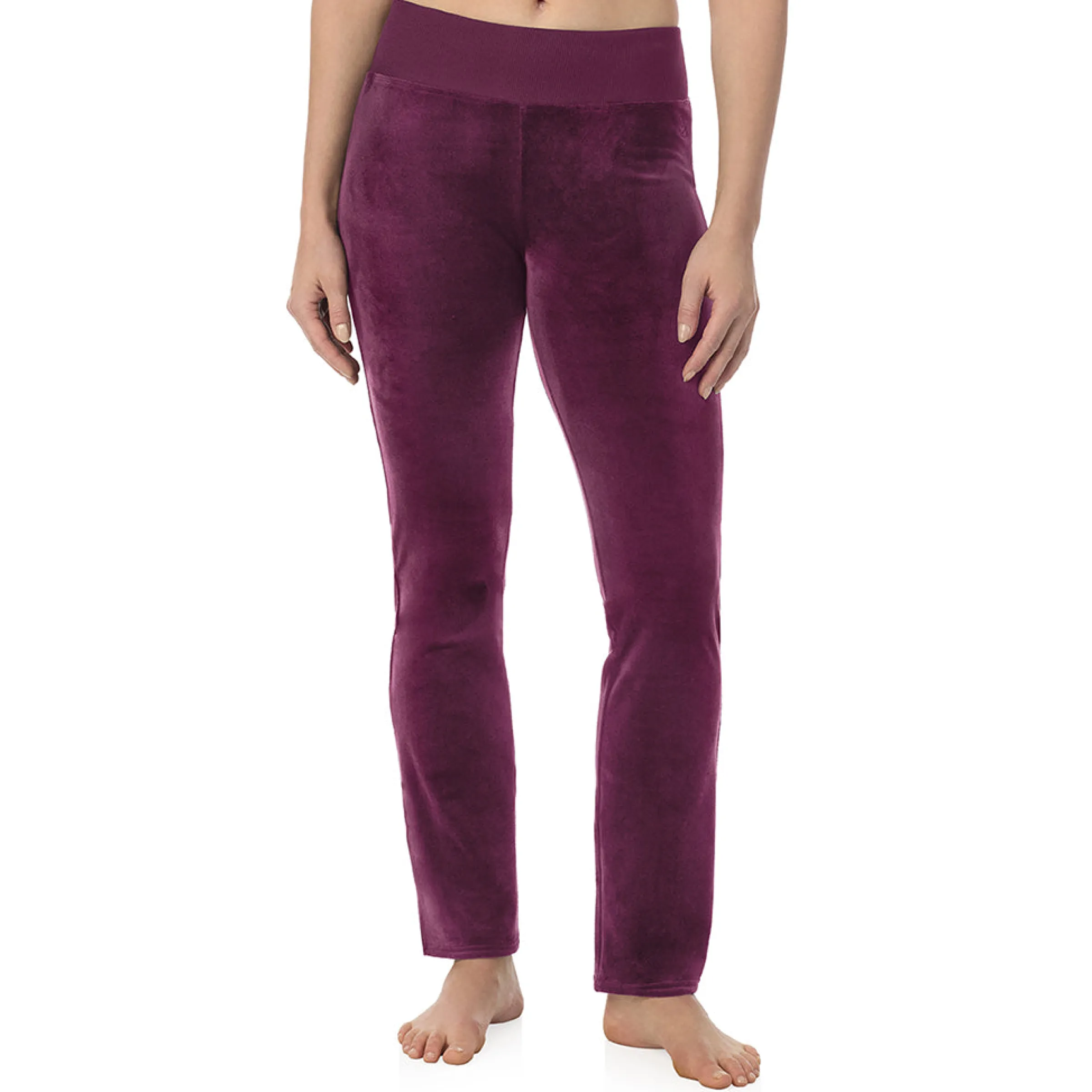 Stretch Velour Boot Cut Legging Women Lounge|Bottoms