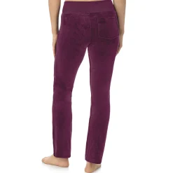 Stretch Velour Boot Cut Legging Women Lounge|Bottoms