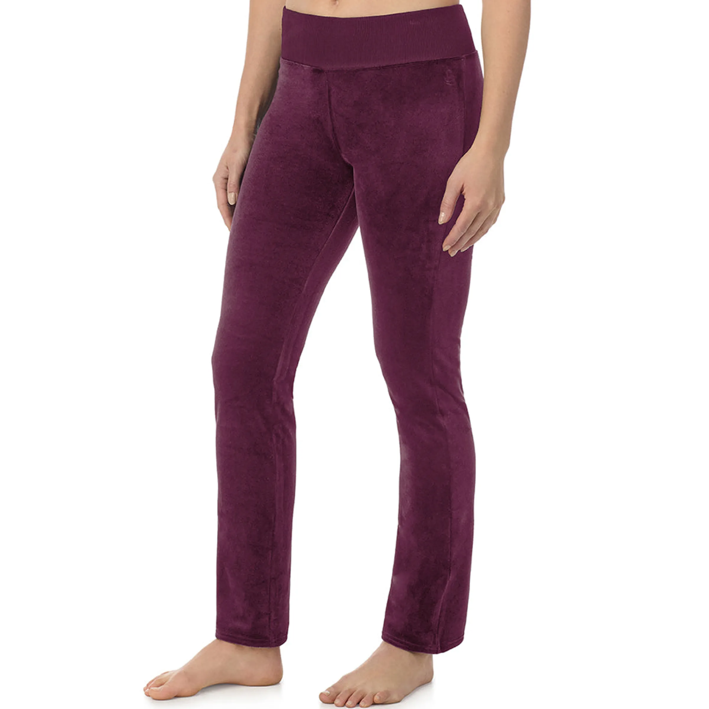 Stretch Velour Boot Cut Legging Women Lounge|Bottoms