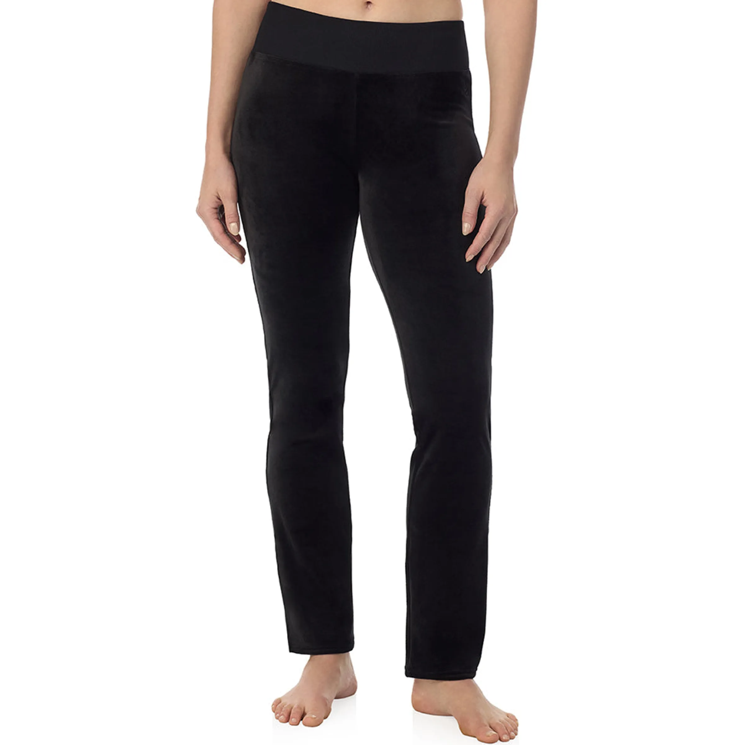 Stretch Velour Boot Cut Legging Women Lounge|Bottoms