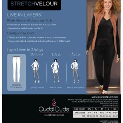 Best Stretch Velour Legging Women Bottoms