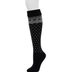 Outlet Turncuff Fairisle Knee High Sock Women Socks|Women's Accessories