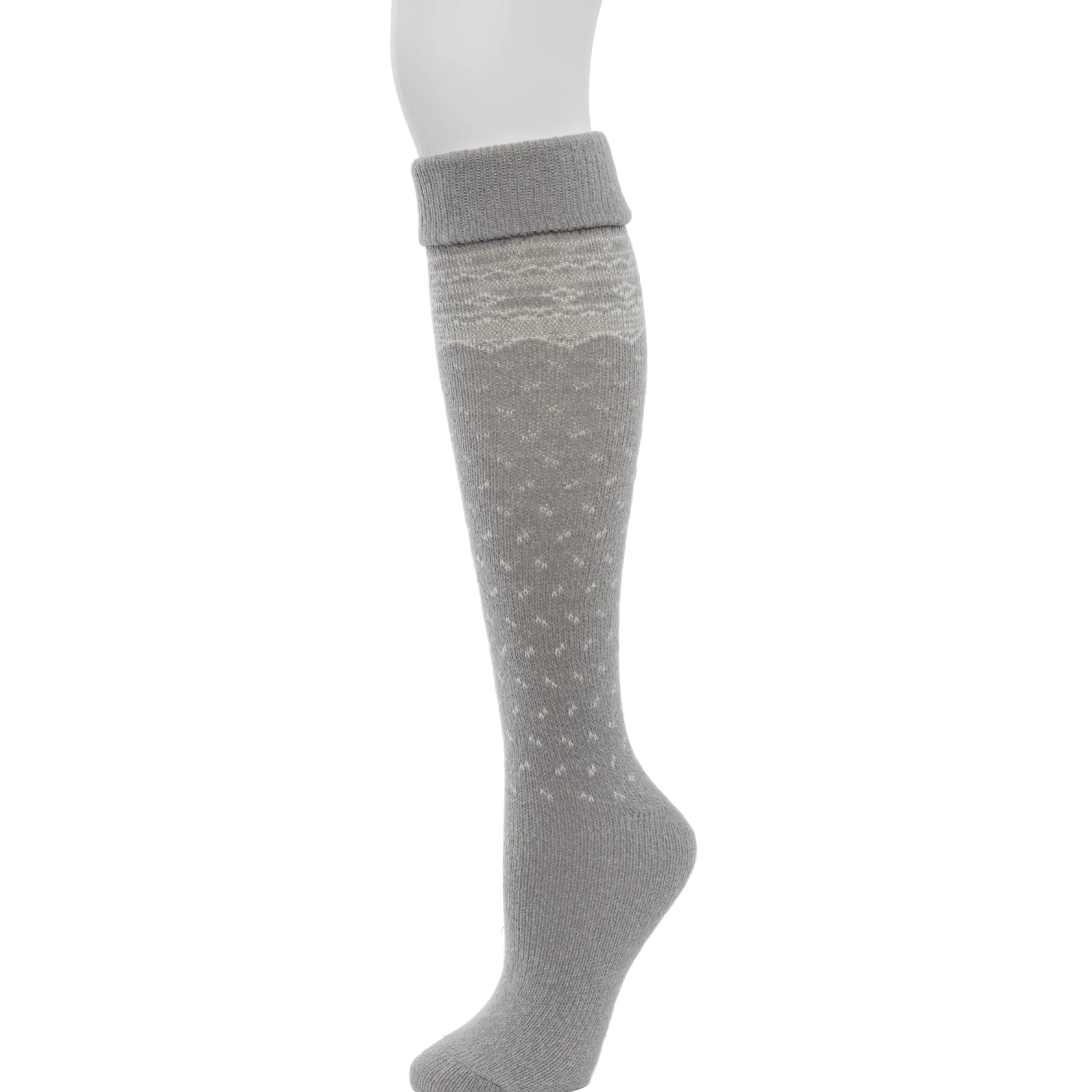 Outlet Turncuff Fairisle Knee High Sock Women Socks|Women's Accessories
