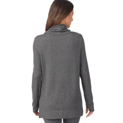 Online Ultra Cozy Long Sleeve Cowl Neck Tunic Women Lounge|Long Sleeves
