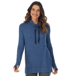 Online Ultra Cozy Long Sleeve Cowl Neck Tunic Women Lounge|Long Sleeves