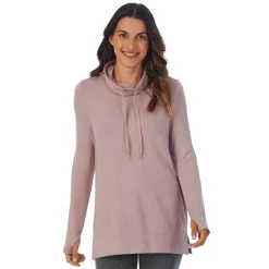 Online Ultra Cozy Long Sleeve Cowl Neck Tunic Women Lounge|Long Sleeves