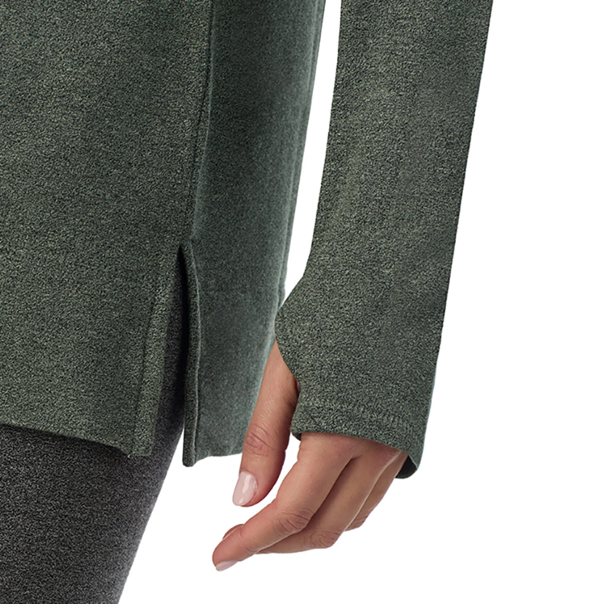 Online Ultra Cozy Long Sleeve Cowl Neck Tunic Women Lounge|Long Sleeves