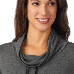 Online Ultra Cozy Long Sleeve Cowl Neck Tunic Women Lounge|Long Sleeves