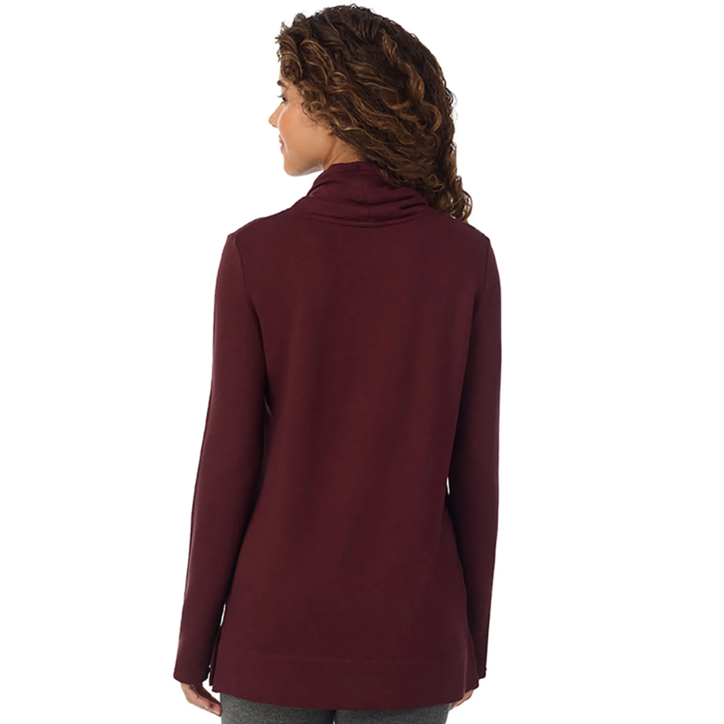 Online Ultra Cozy Long Sleeve Cowl Neck Tunic Women Lounge|Long Sleeves