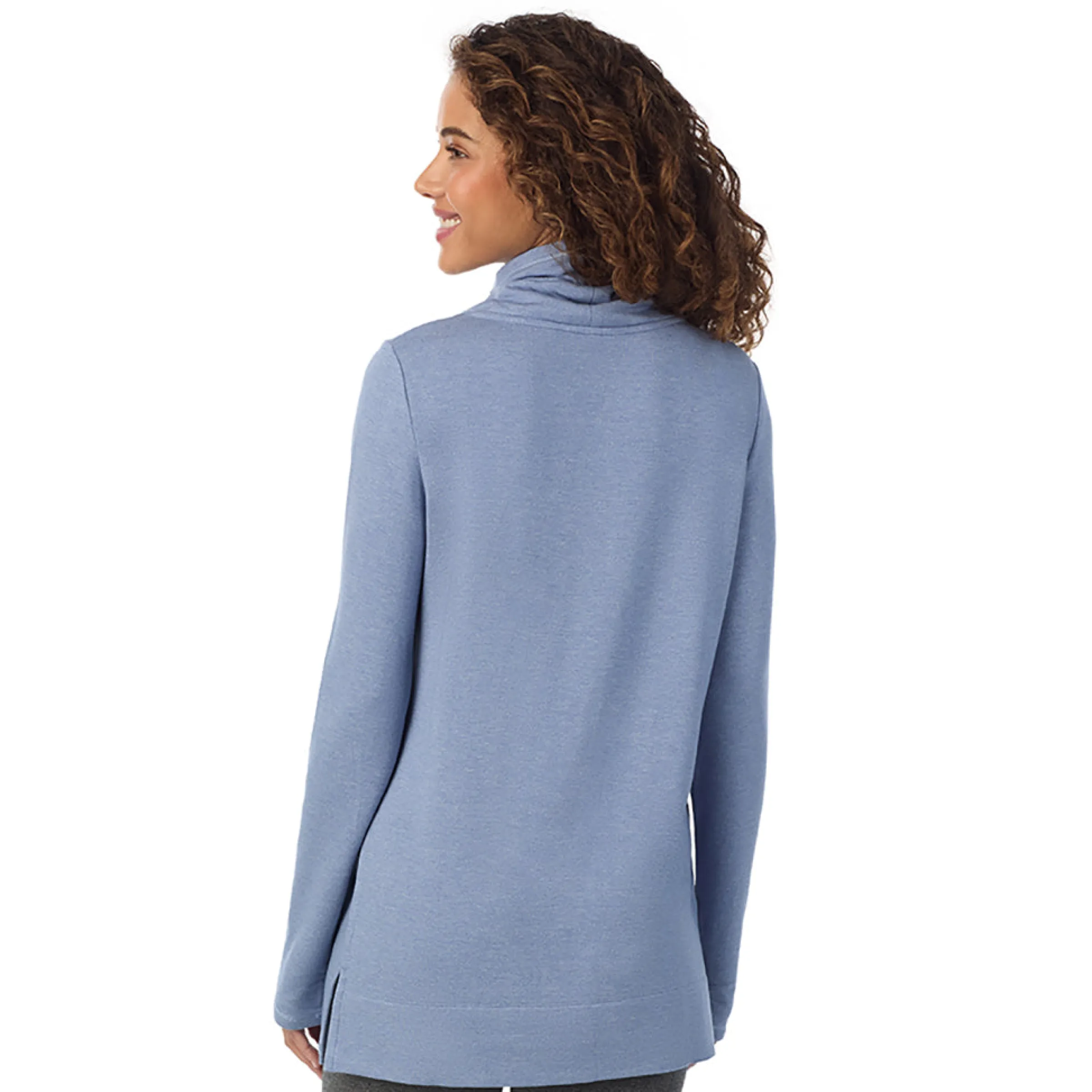 Online Ultra Cozy Long Sleeve Cowl Neck Tunic Women Lounge|Long Sleeves
