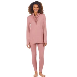 Online Ultra Cozy Long Sleeve Cowl Neck Tunic Women Lounge|Long Sleeves