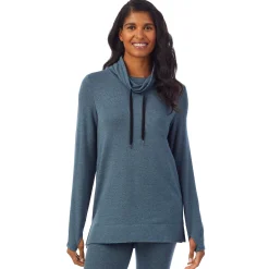 Online Ultra Cozy Long Sleeve Cowl Neck Tunic Women Lounge|Long Sleeves