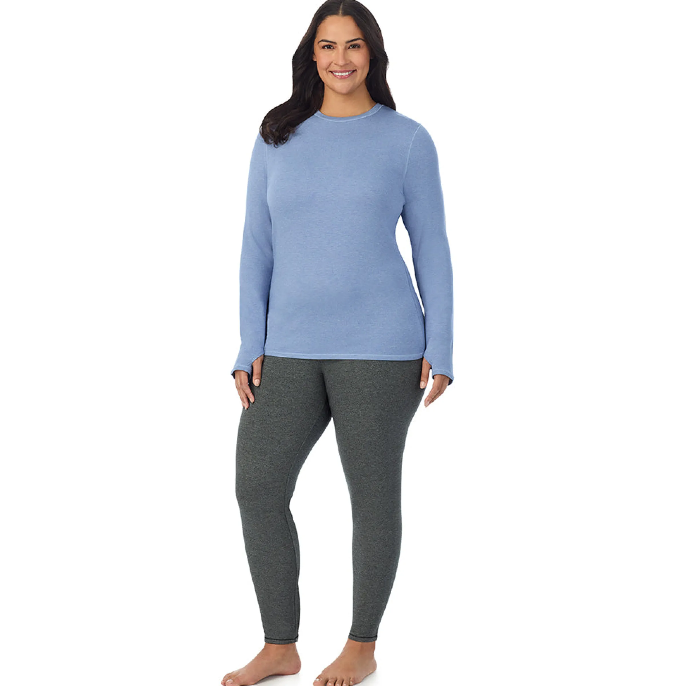Discount Ultra Cozy Long Sleeve Crew PLUS Women Plus Size|Long Sleeves