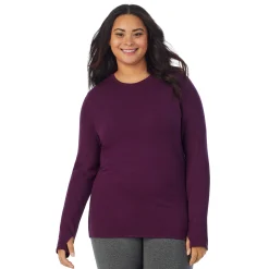 Discount Ultra Cozy Long Sleeve Crew PLUS Women Plus Size|Long Sleeves