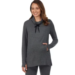 Sale Ultra Cozy Maternity Long Sleeve Funnel Neck Tunic Women Maternity|Long Sleeves