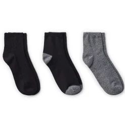 Vertical Texture Anklet Sock 3 Pack Women Socks|Women's Accessories
