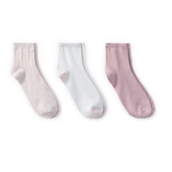 Vertical Texture Anklet Sock 3 Pack Women Socks|Women's Accessories