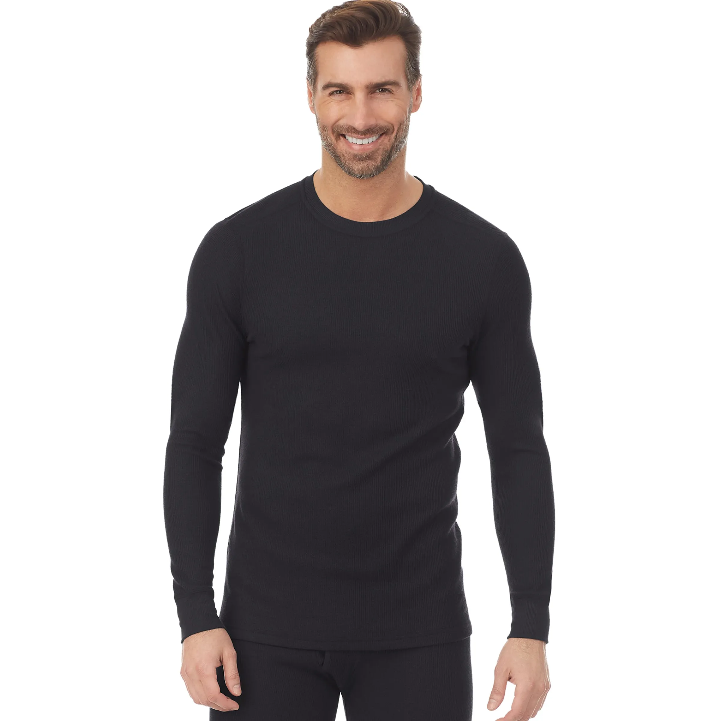 Best Waffle Thermal Long Sleeve Crew Tops