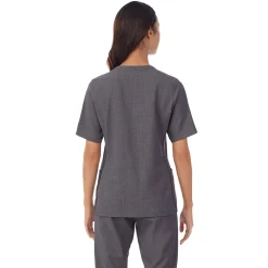 Hot Womens Scrub Split Neck Top Women Womens Scrubs|Scrubs