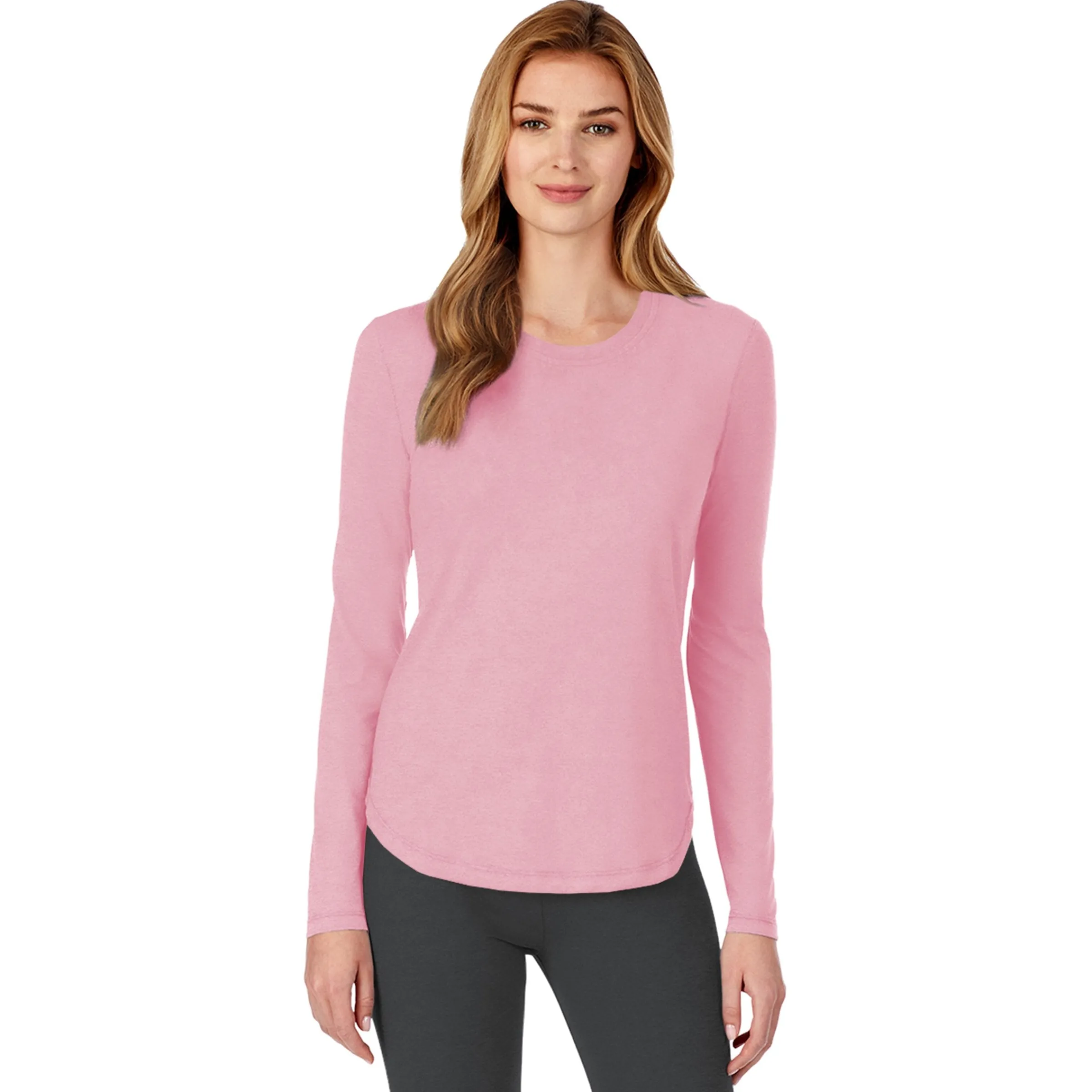 New Womens Underscrub Crew Neck Top Women Womens Underscrubs|Long Sleeves