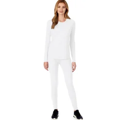 New Womens Underscrub Crew Neck Top Women Womens Underscrubs|Long Sleeves